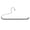 19.5"_8 Pack_Black, variant on 8 Pack Blanket Hangers Heavy Duty Black Vinyl Coated Nonslip - Great For Quilts Comforters Table Cloths Towels Sleeping Bags Drapery And Bedspreads(white)