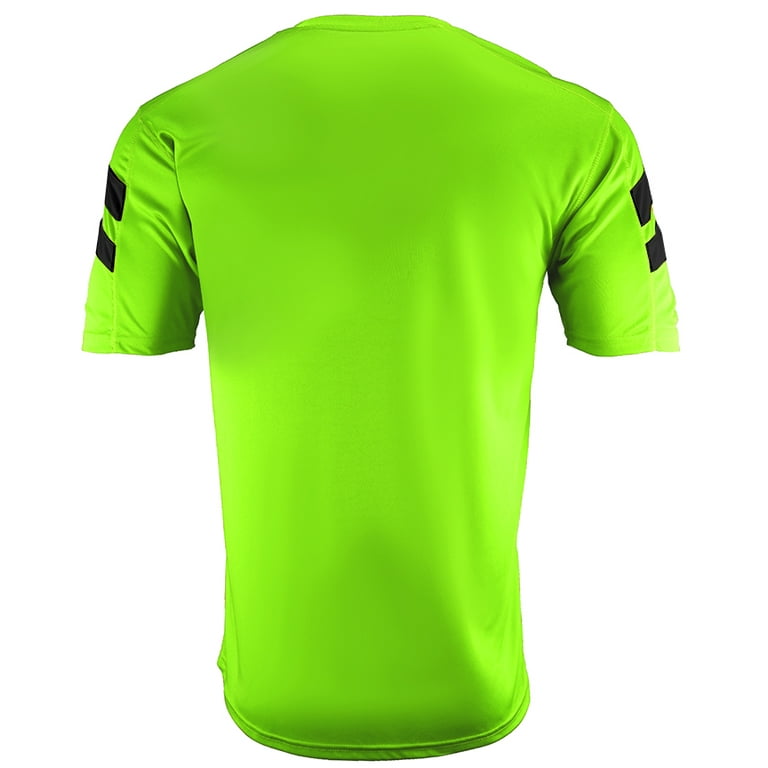 Neon green hot sale soccer jersey