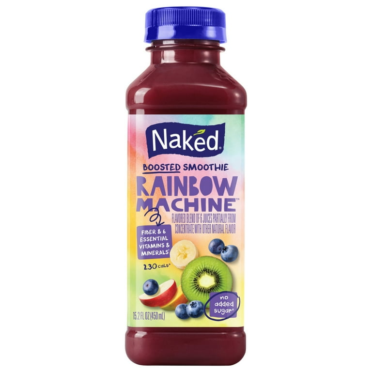 Naked Boosted Smoothie Rainbow Machine, 15.2 fl oz Bottle