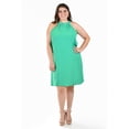 thumbnail image 1 of Vestido halter Roman Fashion / Tallas Extras, 0668 (Verde) verde 42, 1 of 5
