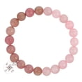 thumbnail image 2 of Pulseras para mujer, regalos para mujer, pulsera de cuentas de piedra natural, joyería, pulsera de la amistad musical, joyería para amantes de la música de medianoche, pulsera de cuentas de piedra nat, 2 of 2