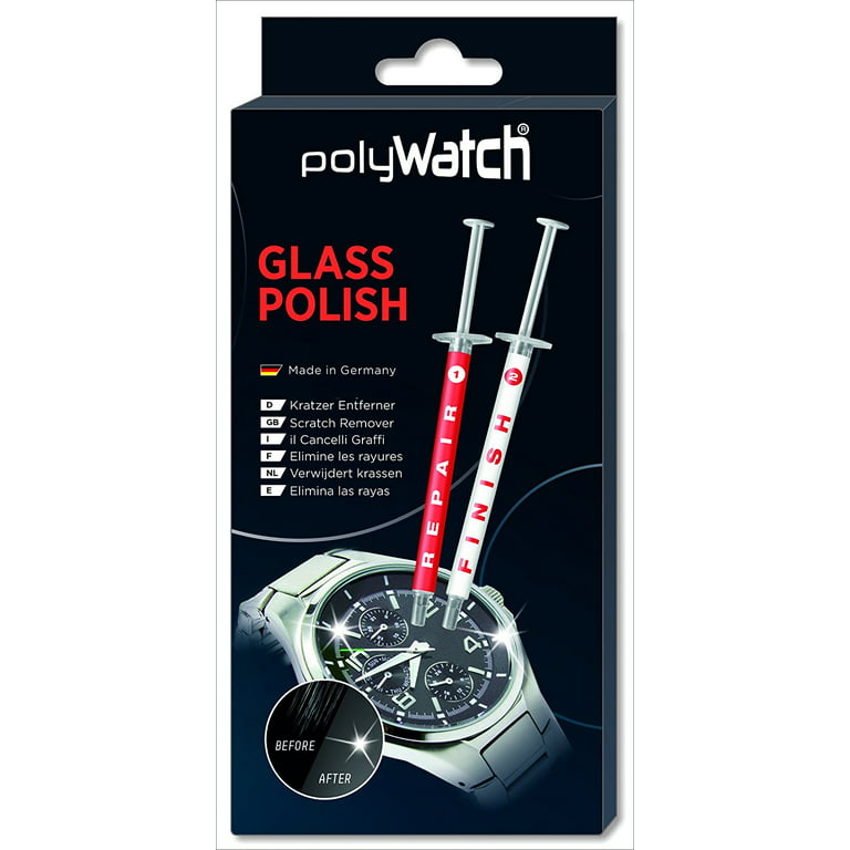 PolyWatch 8541771529 Glass Polish Glass Scratch Remover/Sapphire Scratch  Remover/Repair Cell Phone Screens - Yahoo Shopping