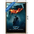 thumbnail image 3 of DC Comics Movie - The Dark Knight - Batman Logo on Fire One Sheet Wall Poster, 22.375" x 34", Framed, 3 of 3