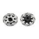 thumbnail image 3 of 2 piezas de llantas de rueda de aleación de aluminio Hugo Negro Disco de freno de llanta de rueda RC, 3 of 10