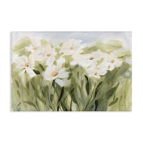 Stupell Industries Cottage Daisy Meadow View Canvas Art, 24 x 16, by Katrina Pete