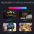 thumbnail image 4 of Soporte de Audífonos ABS RGB para juegos soporte de pantalla multifuncional Kuymtek para Audífonos de escritorio lámpara de ambiente ajustable decoración de escritorio, 4 of 5