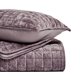 thumbnail image 5 of Juego de colcha RECYCO Luxury Velvet Full Queen con 2 fundas, color morado, 5 of 7