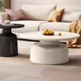 thumbnail image 4 of Mesa de centro bonita de acrílico, redonda, transparente, barata, accesorios simples de lujo, decoración, mesa auxiliar, muebles de Patio italianos Couchtisch, 4 of 4