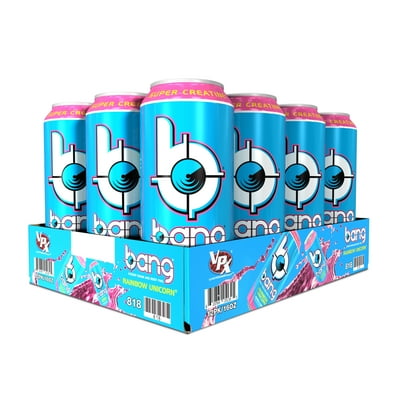 Buy 12 Cans Bang Rainbow Unicorn Energy Drink With Super Creatine 16 Fl Oz Online In Italy 905047661