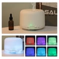thumbnail image 5 of 1pc 500ml/17.6oz Aromatherapy Humidifier with Remote Control and LED Light for Home - Enhance Your Mood and Health with Essential Oils, 5 of 7