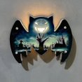 thumbnail image 1 of Luces decorativas de noche de humor para Halloween, linterna de calabaza, decoraciones navideñas, 1 of 1