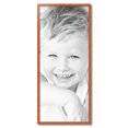 thumbnail image 2 of ArtToFrames 16" x 37" Honey Picture Frame, 16x37 inch Brown Wood Poster Frame (WOM-4214),  Pack, 2 of 8