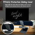thumbnail image 6 of Q8 1080P HD USB PC Webcam with Manual , 120° Wide Angle, Mic, Privacy Cover, Tripod, Type-C, for Zoom/Skype/Live, 6 of 7