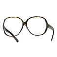 thumbnail image 2 of Womens Oversize Exposed Lens Butterfly Granny Plastic Eyeglasses Tortoise, 2 of 4