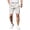 U8-Beige, variant on Homeyce Men's Classic-Fit Chino Short Button Elastic Waistband Flat Front Shorts with Pockets Water-Resistant Dress Shorts Summer Casual Golf Quick Dry Vacation Chino Shorts,Purple M