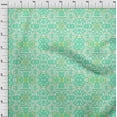 thumbnail image 4 of oneOone Cotton Flex Mint Green Fabric Block Sewing Fabric By The Yard Printed Diy Clothing Sewing Supplies 40 Inch Wide-KJ, 4 of 6