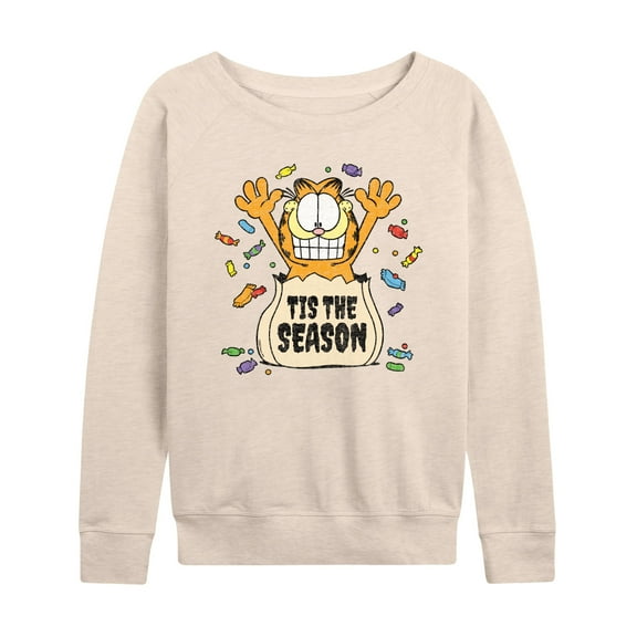 Garfield - Tis The Reason - Women's Lightweight French Terry Long Sleeve Shirt
