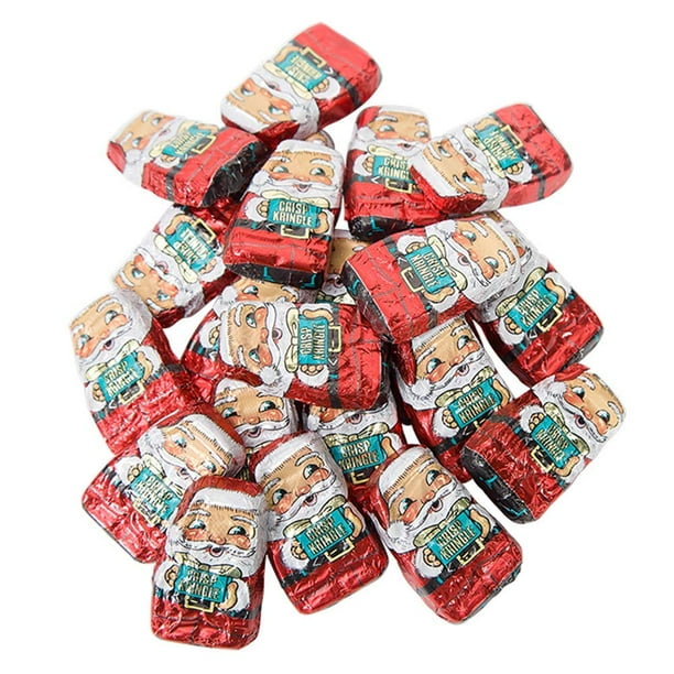 Crisp Kringle Double Crispy Mini Chocolates - 2 LB Resealable Stand Up Candy  Bag (approx. 90 pieces) - Mini Crispy Milk Chocolate Candy - Santa Claus  Shaped Chocolates - Bulk Candy Bag - Walmart.com