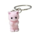 thumbnail image 2 of Colcolo 3xCat Keychain Creative Backpack Key Chains for Handbag Car Key Party Supplies Pink 3 Pcs, 2 of 8