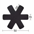 thumbnail image 3 of Felt Pan Protectors, 15 Pieces Pot and Pan Protector with (Black) 38cm, 3 of 4