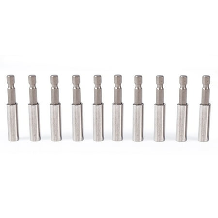 

10Pcs Screwdriver Extension Socket Drill Bit Holder 1/4 Hex Power Tools