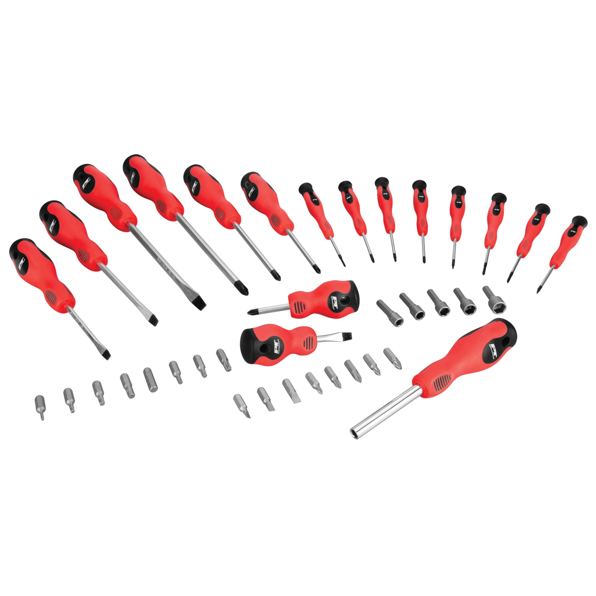 Performance Tool W1727 39-Piece Screwdriver Set with Rack
