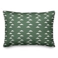 thumbnail image 2 of Creative Products Triangle Patterns Green 14 x 20 Indoor / Outdoor Pillow, 2 of 3