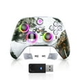 thumbnail image 3 of EasySMX X15 Wireless Bluetooth Gaming Controller for PC, Switch, Steam, Android, and iOS, with Hall Effect Joysticks and Triggers, RGB Lighting, Turbo Function, and Customizable Back Keys, 3 of 16