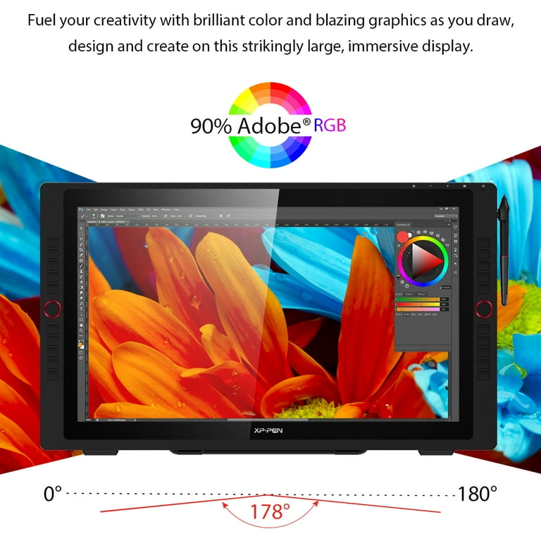 XP-PEN Artist 24 液タブ Pen Display 24インチ大画面・4K高解像度・高性能ペン搭載のプロ向け液晶ペン