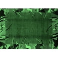 thumbnail image 1 of Ahgly Company Indoor Rectangle Abstract Emerald Green Modern Area Rugs, 5' x 7', 1 of 4