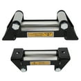 thumbnail image 2 of Lado a lado Fairlead, Winch Roller UTV Winch Fairlead, Side by Side Fairlead Hole Distancia 152 mm / 6in Conveniente de usar para el automóvil, 2 of 8