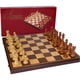 thumbnail image 1 of Juego de ajedrez, el mejor juego de ajedrez, tablero plegable de madera con incrustaciones de Abigail, 1 of 5