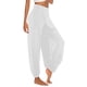 thumbnail image 3 of Pantalones Harén con Abertura Alta para Mujer, Pantalones Harén Hippies. S, 3 of 7