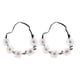 thumbnail image 1 of EeaseMX 2 diademas bohemias con 5 margaritas para el pelo, para boda, novia, accesorios para el pelo, accesorios de vestir para mujer (blanco), 1 of 7