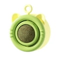 thumbnail image 2 of Xihbxyly Bolas de Menta Giratorias para Gatos, Diseño para Montar En La Pared, Cinta Autoadhesiva, Alivio de La Ansiedad, Salud Dental, Hierba Gatera Segura, Juguete Interactivo, Cubierta Sin Olor, F, 2 of 5