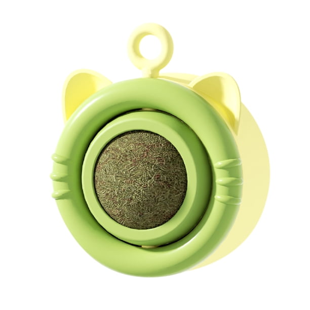 Bola de Menta Giratoria Xihbxyly para Gatos Palo para Pared