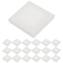 MRLESS 20pcs Small Square Mini Canvas Frames Cotton Canvas for Oil Painting, Art Projects, and Home Decoration