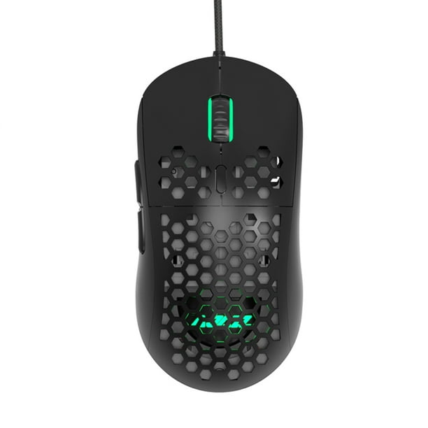 Ajazz Wired Gaming Mouse Destapole Portátil Portátil Portátil Mice Electrónica Oficina Hogar Ajustes AJ380R Negro kenally EL005266-04B