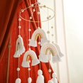 thumbnail image 2 of Campana para cuna de bebé Promise Babe, móvil colgante para habitación de recién nacidos, móvil arcoíris para cuna de bebé, decoración, adorno de regalo (blanco), 2 of 7