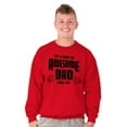 thumbnail image 3 of This is What Awesome Dads Look Like Men's Crewneck Sweatshirt Brisco Brands S, 3 of 6