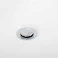thumbnail image 4 of Pemberly Row 62" Oval Plastic Soaking Bathtub in Glossy White, 4 of 14