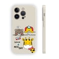 thumbnail image 1 of Proteja su inversión: funda plateada mate de doble capa con estampado de dibujos animados de alta calidad para iPhone 15 Pro Max 14 13 12 Pro 11, 1 of 4