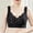 Black, variant on ATENAR Supportive Bras for Women,Wireless Bras for Women,Bras for Women,Soft,Stretch Fabric,Solid,Nylon,Spandex,Black,M(US:6)