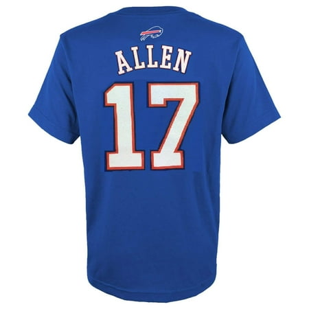 Number Buffalo - Josh Allen Buffalo Bills #17 Youth Name & Number T-Shirt XL
