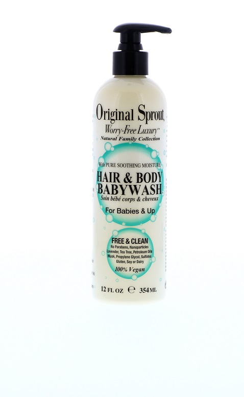 original sprout hair & body baby wash