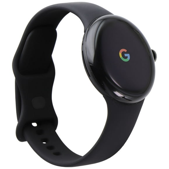 Google Pixel Watch 32GB GQF4C (GPS + WiFi) Matte Black Case/Obsidian Active Band (Used)