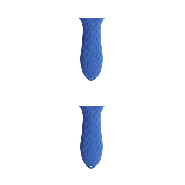 Ounissouiy Cubierta de la manija de la olla Accesorios de cocina engrosados Soportes de ollas de manga de sartén Exquisito antideslizante Type6 NO6