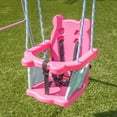thumbnail image 6 of Sportspower Indoor/Outdoor My First Toddler Metal Swing with Safety Harness, Foldable Frame, 6 of 9