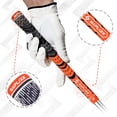 thumbnail image 2 of SAPLIZE Multi Compound Golf Grips, 13 Piece with Complete Regripping Kit, Hybrid Golf Club Grips, Fluorescent Orange CL03S Series, 2 of 6