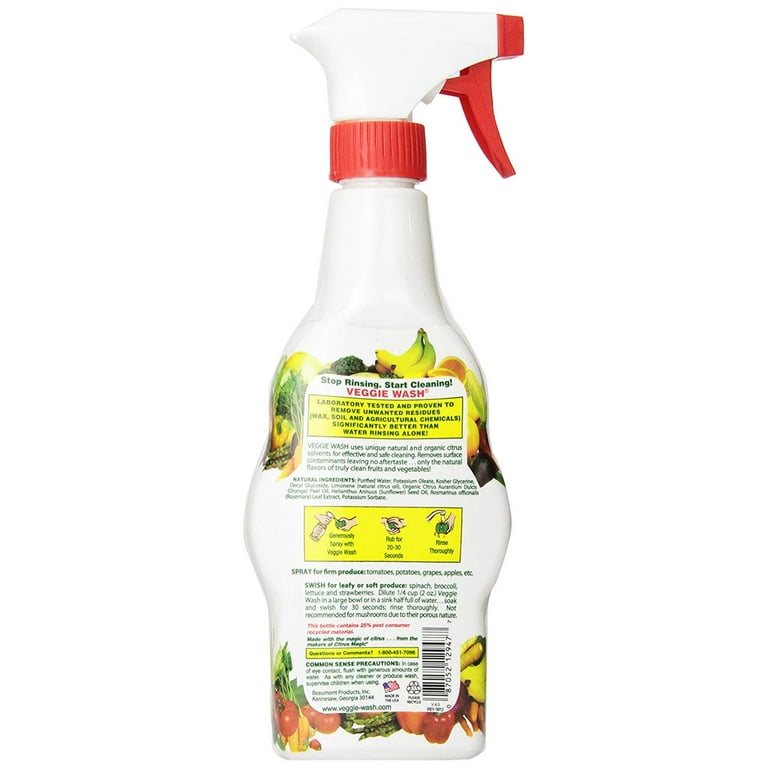 Veggie Wash Fruit & Vegetable Wash Spray - Shop All Purpose Cleaners at  H-E-B
